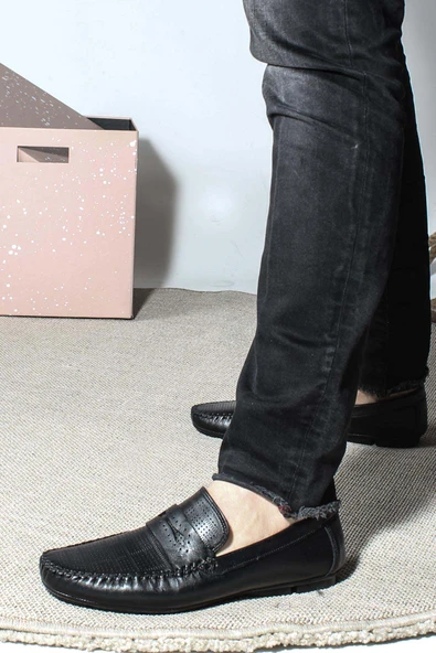 Hakiki Deri  Erkek Loafer Ayakkabı 858MA411 ürün görseli