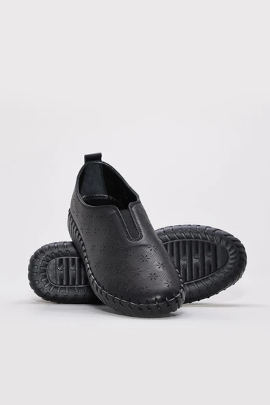 Hakiki Deri  Kadın Casual Ayakkabı 139ZA670-1 - Resim 10