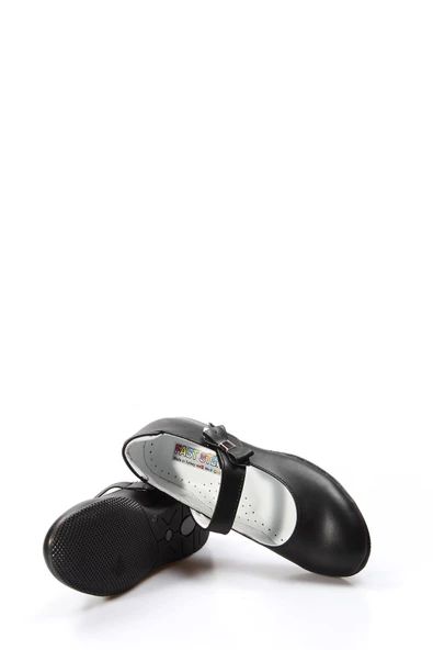 Hakiki Deri  Kız Çocuk Babet Ayakkabı 837FA01 - Resim 5