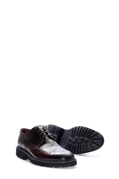 Hakiki Deri  Erkek Klasik Ayakkabı 237MA625 - Resim 3