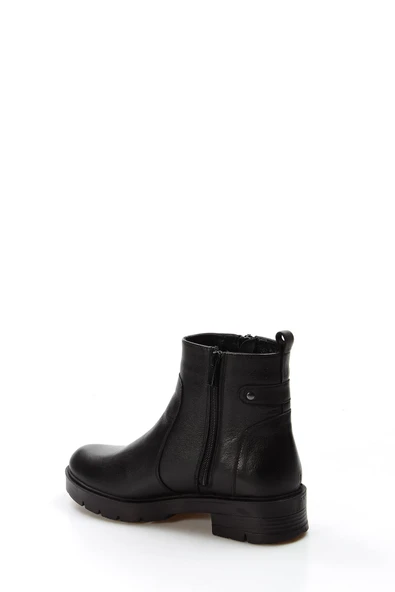 Hakiki Deri  Kadın Klasik Bot 901SZA204 - Resim 4