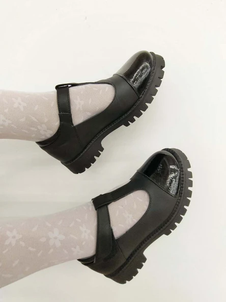 Hakiki Deri  Kız Çocuk Casual Ayakkabı 006XA911 ürün görseli 1