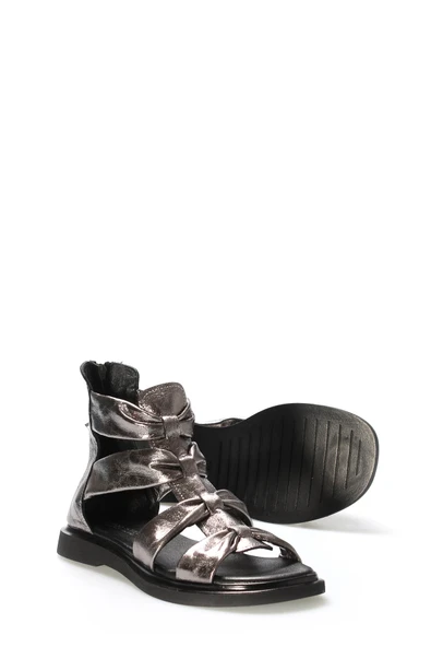 Hakiki Deri  Kadın Klasik Sandalet 124ZA116 - 4