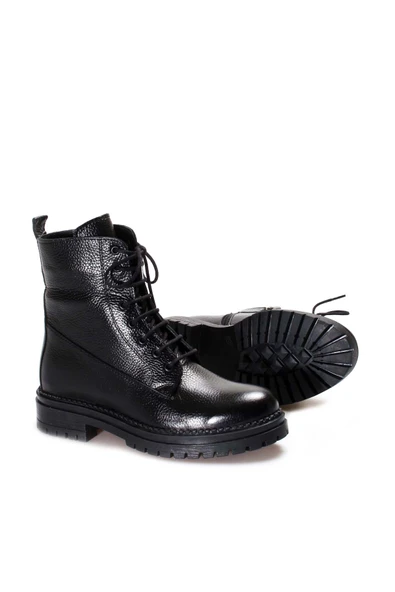 Hakiki Deri  Kadın Spor Bot 146SZA436 - Resim 5