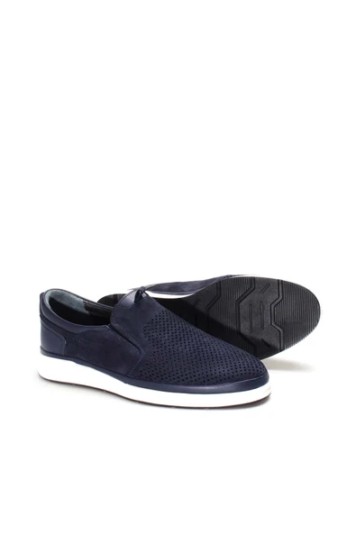 Hakiki Deri  Erkek Casual Ayakkabı 711MA440-4041 - Resim 5