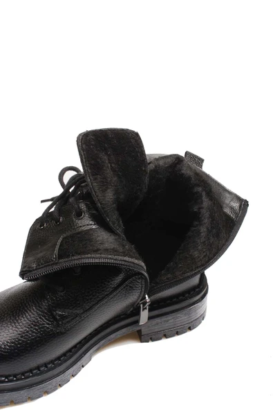 Hakiki Deri  Kadın Spor Bot 146SZA436 - Resim 7