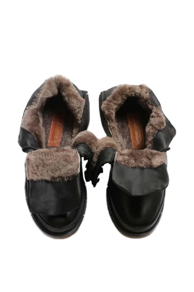 Hakiki Deri Kürklü  Erkek Spor Bot 717KMA10335-2 - Resim 9