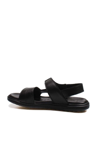 Hakiki Deri  Erkek Klasik Terlik 018MAM-53 - Resim 3