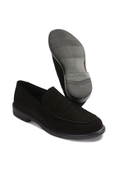 Hakiki Deri  Erkek Klasik Ayakkabı 630MA308 - Resim 10