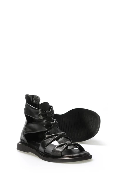 Hakiki Deri  Kadın Klasik Sandalet 124ZA116 - 9