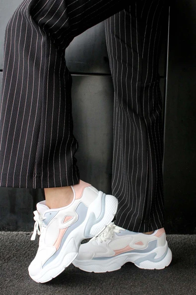 Kadın Sneaker Ayakkabı 666ZA152 - Resim 6