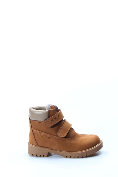 Hakiki Deri Kürklü  Unisex Çocuk Worker Bot 006KFA1001 - 7