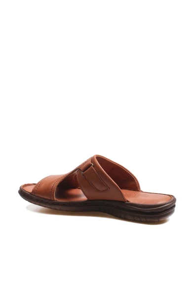 Hakiki Deri  Erkek Düz Terlik 952MA320 - Resim 11