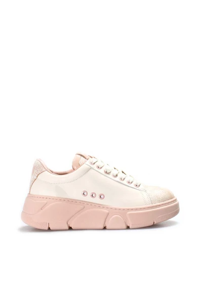 Hakiki Deri Kadın Sneaker Ayakkabı 009ZA2079
