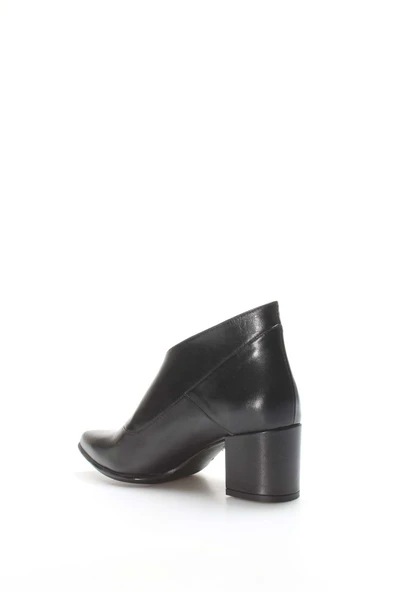 Hakiki Deri  Kadın Dolgu Topuk Bot 019ZA21-641 - Resim 3