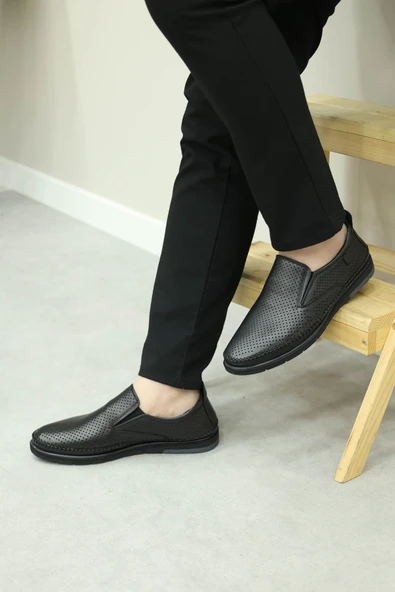 Hakiki Deri  Erkek Casual Ayakkabı 711MA07LZR - Resim 12