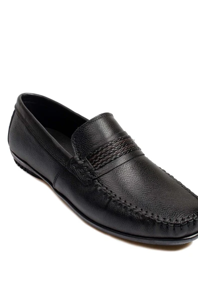 Hakiki Deri  Erkek Casual Ayakkabı 585MA204 - Resim 5