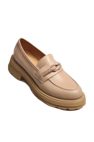 Hakiki Deri  Kadın Casual Ayakkabı 965ZA3100 - Resim 10