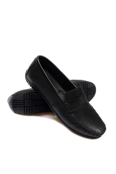 Hakiki Deri  Erkek Casual Ayakkabı 585MA204 - Resim 6