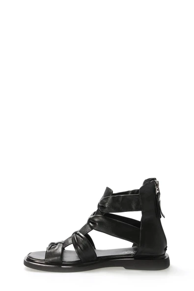 Hakiki Deri  Kadın Klasik Sandalet 124ZA116 - 8