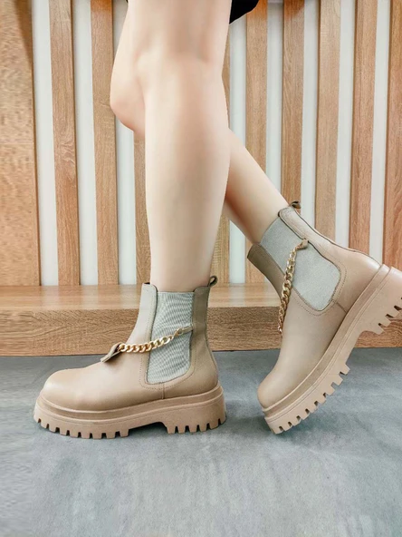 Hakiki Deri  Kadın Klasik Bot 916SZA3578 ürün görseli