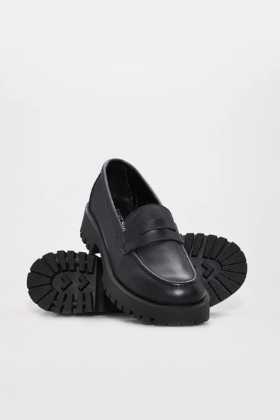 Hakiki Deri  Kadın Casual Ayakkabı 581ZA2482 - Resim 9