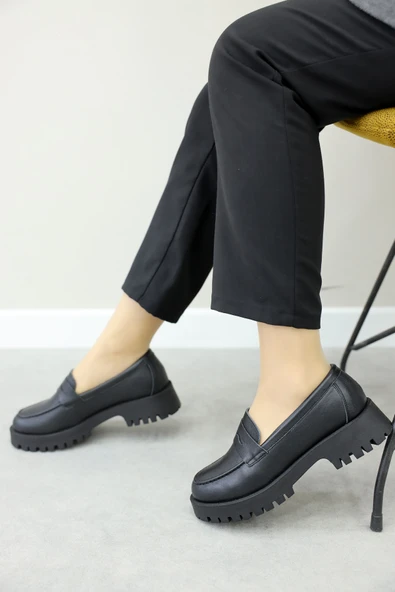 Hakiki Deri  Kadın Casual Ayakkabı 581ZA2482 - Resim 6