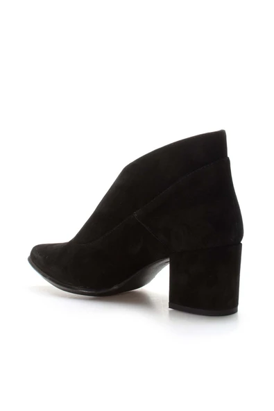 Hakiki Deri  Kadın Dolgu Topuk Bot 019ZA21-641 - Resim 9