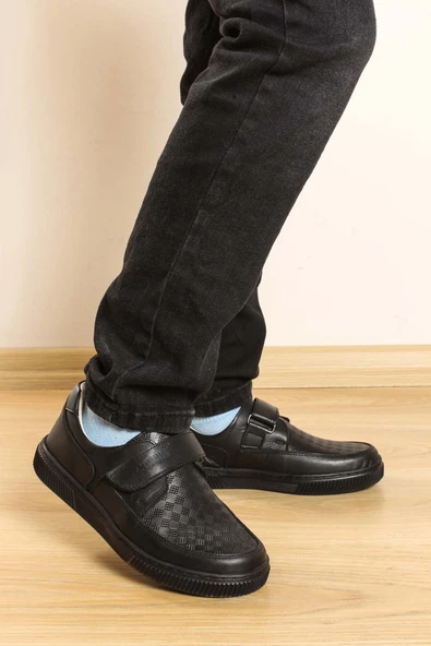 Hakiki Deri  Erkek Çocuk Casual Ayakkabı 770FA917BSK