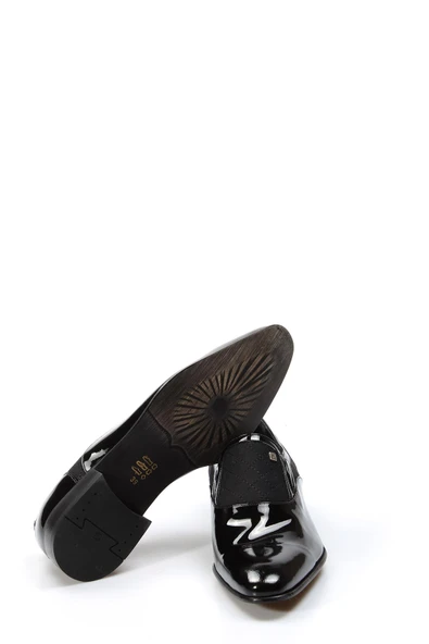 Hakiki Deri  Erkek Klasik Ayakkabı 278MA4505 - Resim 4