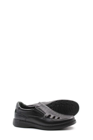 Hakiki Deri Ortopedik  Erkek Casual Ayakkabı 662MA118KT - Resim 5