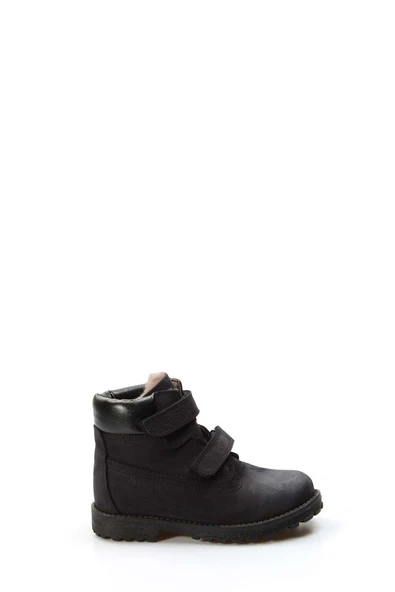 Hakiki Deri Kürklü  Unisex Çocuk Worker Bot 006KPA1001 - 5