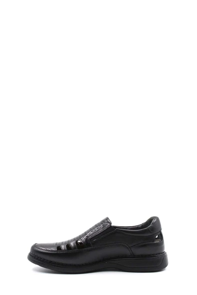 Hakiki Deri Ortopedik  Erkek Casual Ayakkabı 662MA118KT - Resim 4