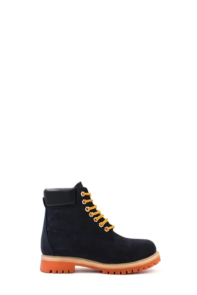 Hakiki Deri Kürklü Unisex Klasik Bot 983KXA100 - 9