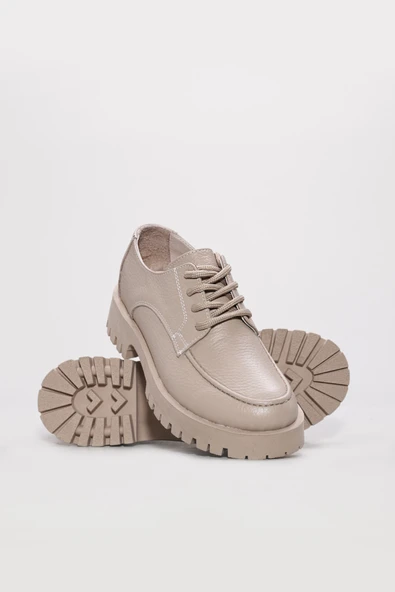 Hakiki Deri  Kadın Klasik Ayakkabı 581ZA2841 - Resim 10