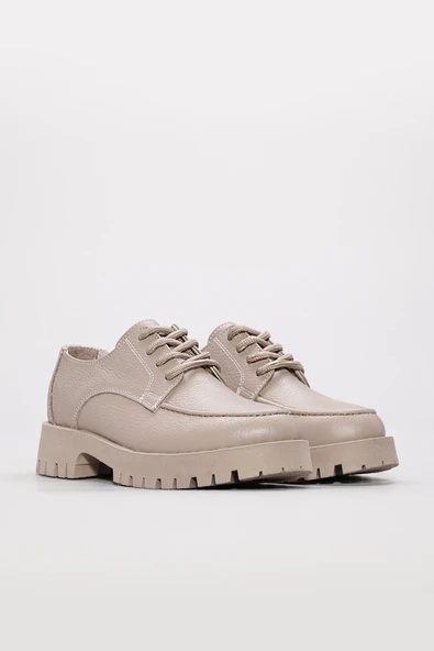 Hakiki Deri  Kadın Klasik Ayakkabı 581ZA2841 - Resim 11