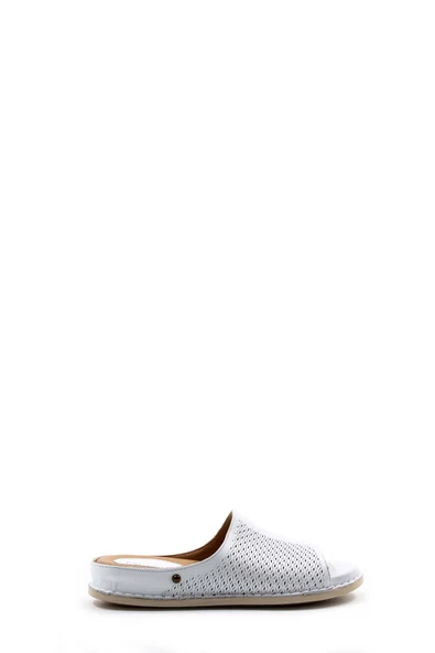 Hakiki Deri  Kadın Düz Terlik 733ZA912 ürün görseli