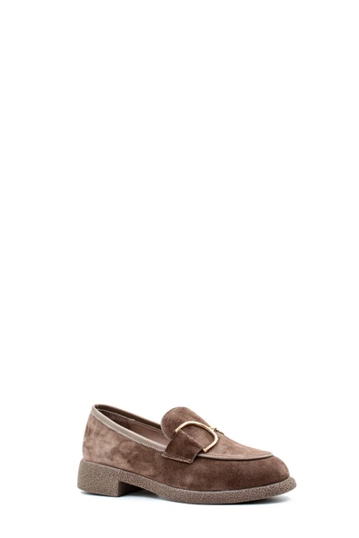 Hakiki Deri  Kadın Casual Ayakkabı 408ZA708-254 - Resim 8