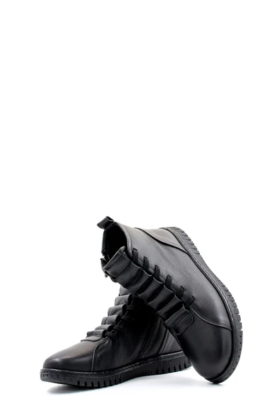 Hakiki Deri  Kadın Klasik Bot 757SZA23662 - Resim 6