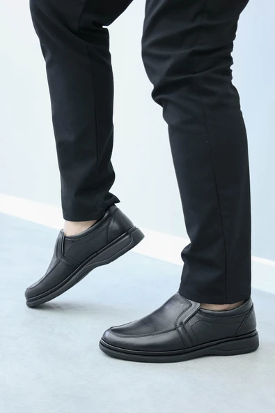 Hakiki Deri Ortopedik  Erkek Casual Ayakkabı 662MA209 ürün görseli