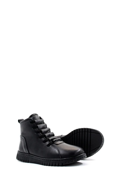 Hakiki Deri  Kadın Klasik Bot 757SZA23662 - Resim 5