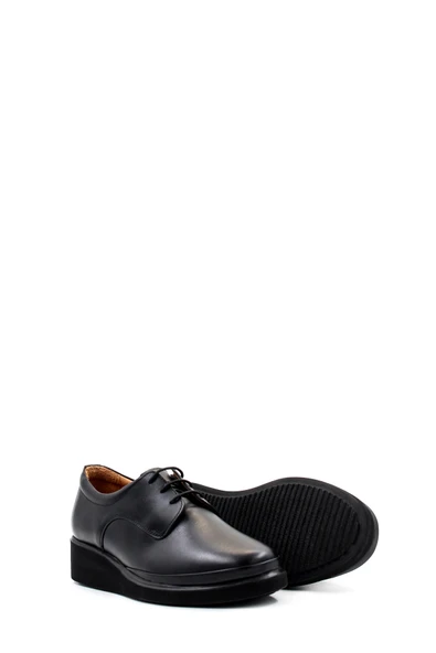 Hakiki Deri  Kadın Casual Ayakkabı 411ZA719 - Resim 5