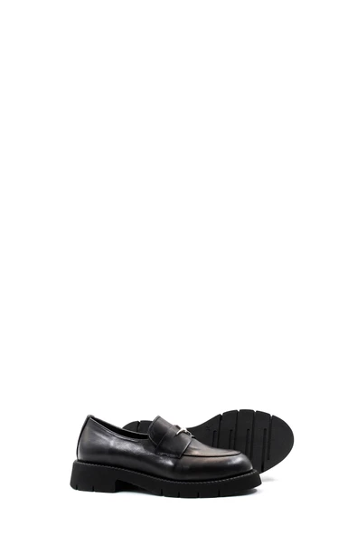 Hakiki Deri  Kadın Casual Ayakkabı 888ZA600 - Resim 4