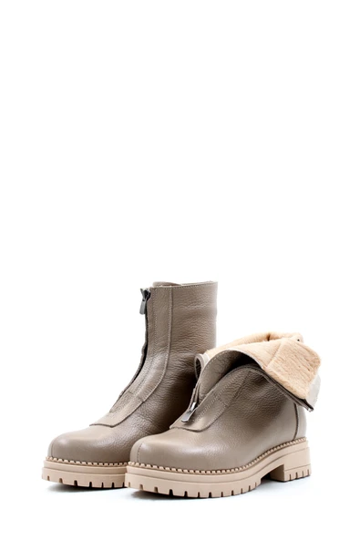 Hakiki Deri  Kadın Spor Bot 146SZA439 - Resim 11