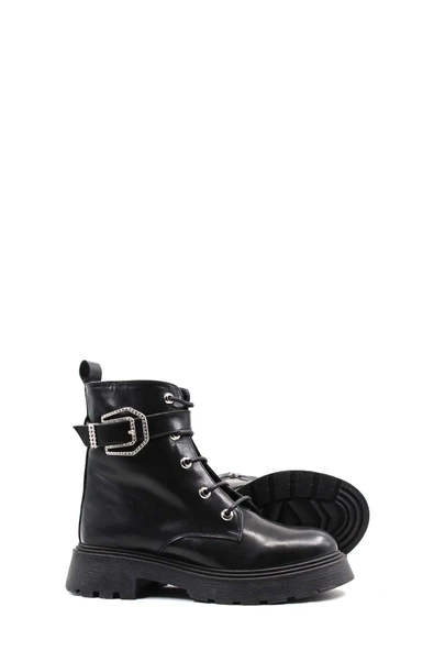 Hakiki Deri  Kadın Klasik Bot 888SZA1560 - Resim 4