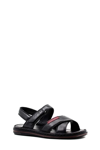 Hakiki Deri  Erkek Klasik Sandalet 128MA216 - 3