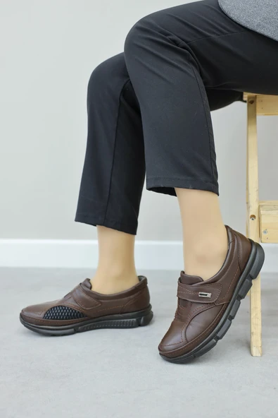 Hakiki Deri  Kadın Casual Ayakkabı 138ZA604 - Resim 7