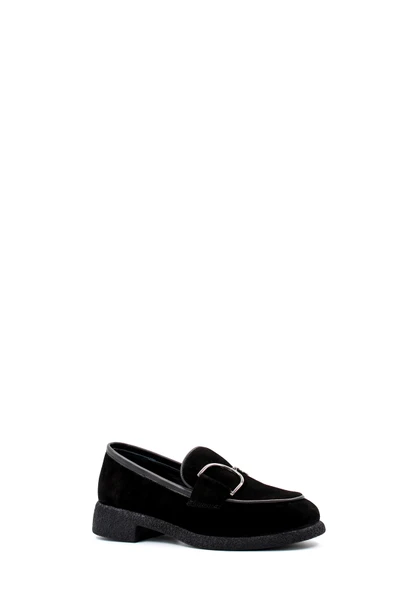 Hakiki Deri  Kadın Casual Ayakkabı 408ZA708-254 - Resim 3