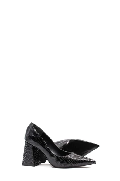 Kadın Kalın Topuklu Ayakkabı 792ZA035-328 - Resim 4