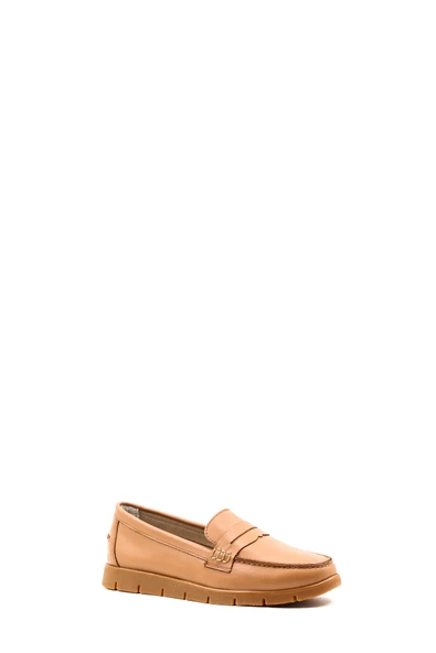 Hakiki Deri  Kadın Casual Ayakkabı 135ZA5604 - Resim 3